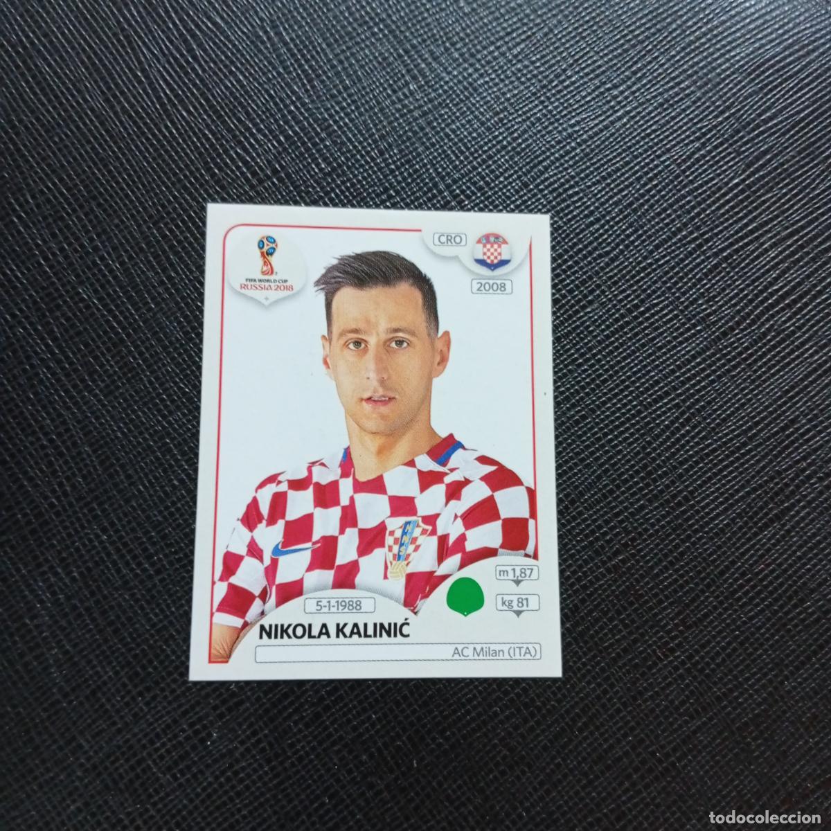 Cartes &agrave; collectionner de Football: 329 KALINIC CROACIA PANINI MUNDIAL RUSIA 2018 CROMO FUTBOL 18 - SIN PEGAR - CJ2 ....