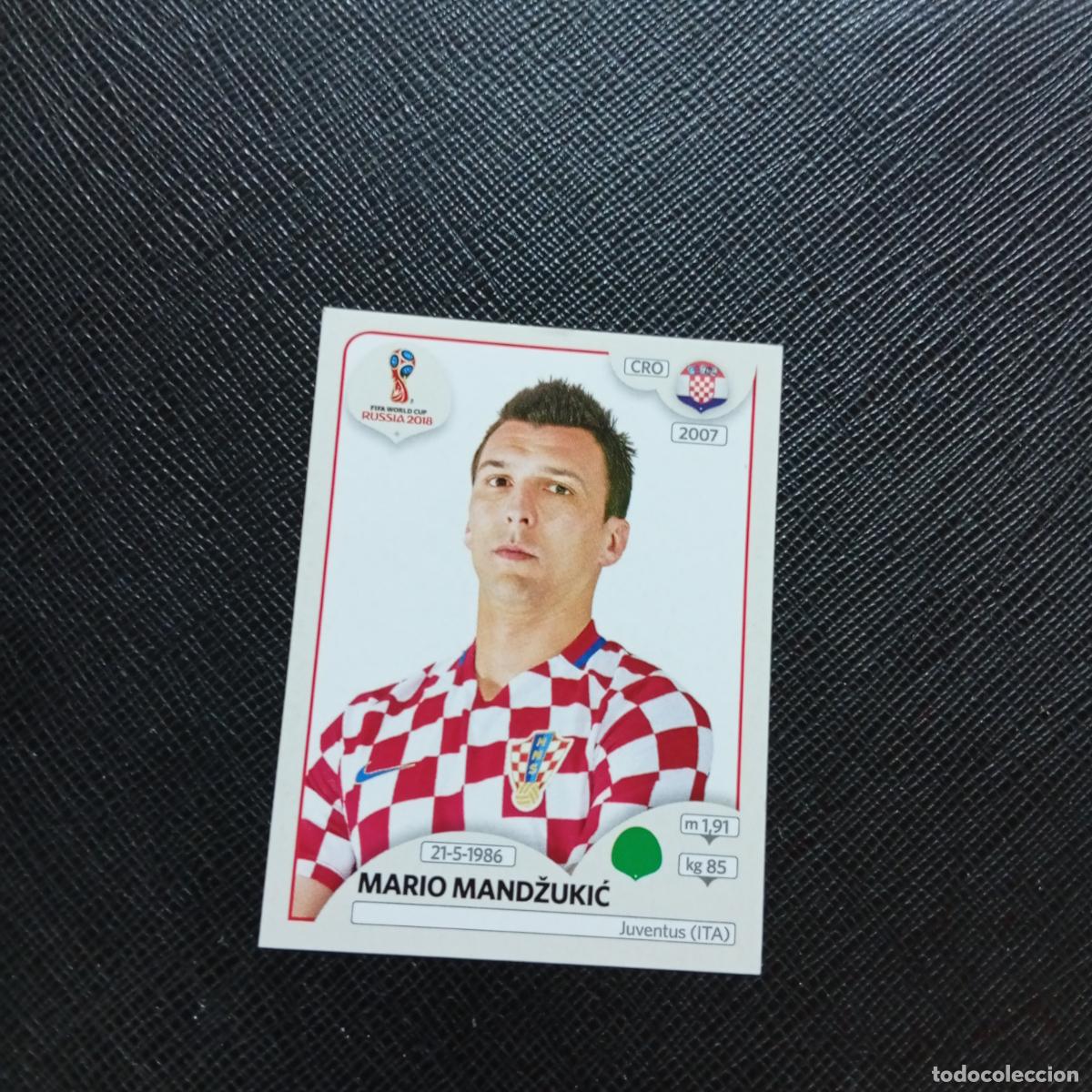 Cartes &agrave; collectionner de Football: 330 MANDZUKIC CROACIA PANINI MUNDIAL RUSIA 2018 CROMO FUTBOL 18 - SIN PEGAR - CJ2 .