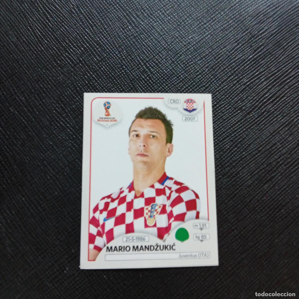 Cartes &agrave; collectionner de Football: 330 MANDZUKIC CROACIA PANINI MUNDIAL RUSIA 2018 CROMO FUTBOL 18 - SIN PEGAR - CJ2 .