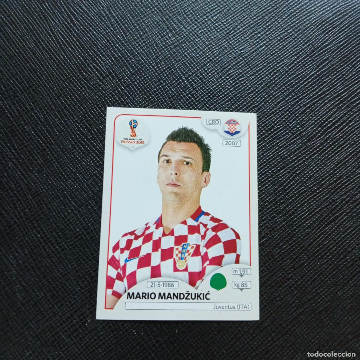 Cartes &agrave; collectionner de Football: 330 MANDZUKIC CROACIA PANINI MUNDIAL RUSIA 2018 CROMO FUTBOL 18 - SIN PEGAR - CJ2 ..