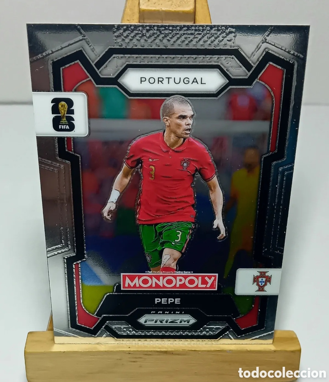 Cartes &agrave; collectionner de Football: ☆PEPE 2026 PORTUGAL MONOPOLY PRIZM PANINI.