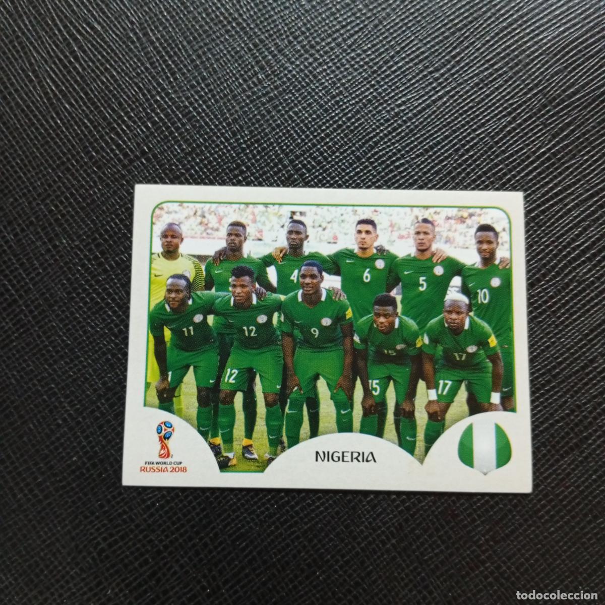 Cartes &agrave; collectionner de Football: 333 ALINEACION NIGERIA PANINI MUNDIAL RUSIA 2018 CROMO FUTBOL 18 - SIN PEGAR - CJ2 ...