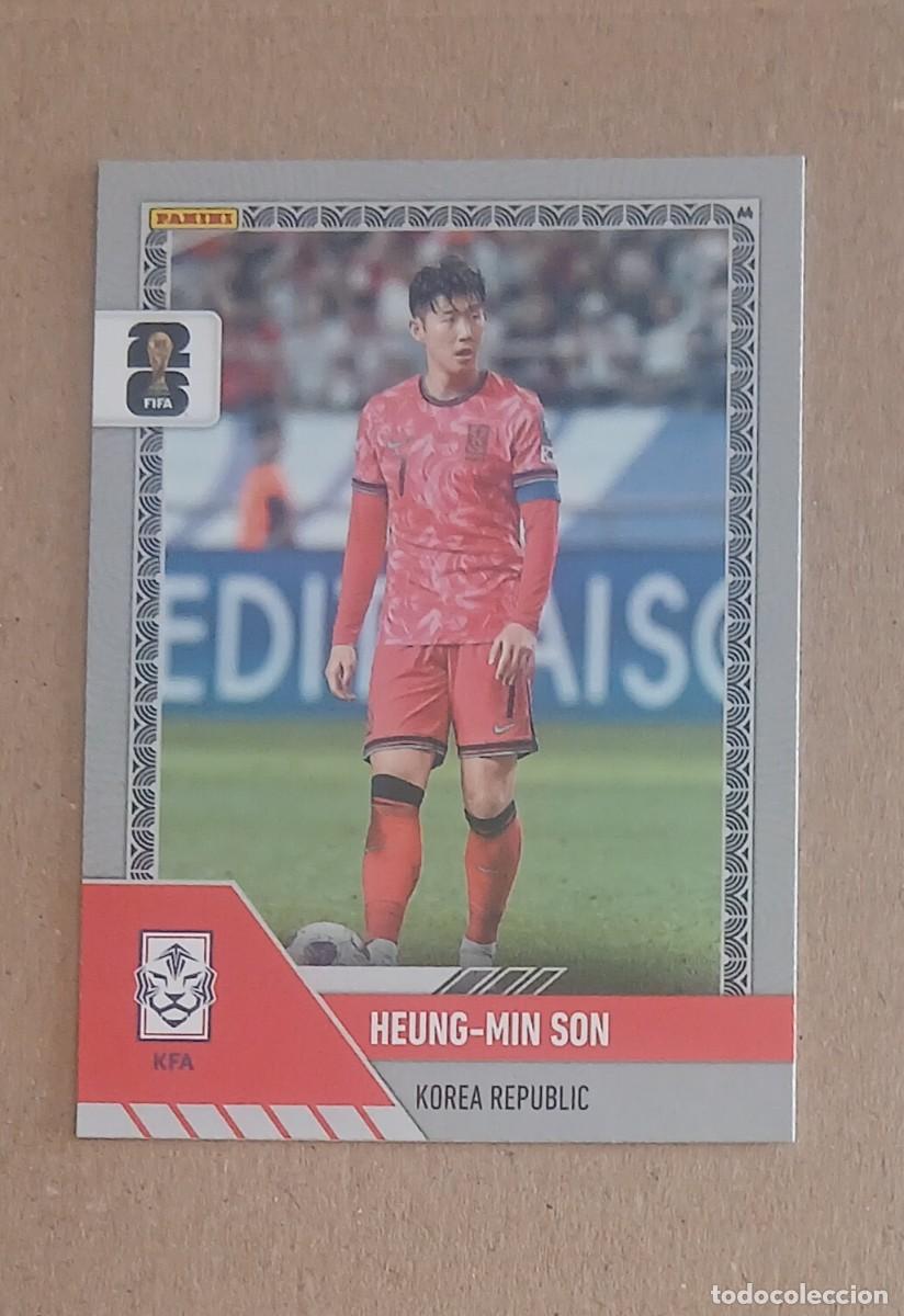 Fu&szlig;ball-Sticker: CROMO S2 HEUNG-MIN SON KOREA MONOPOLY PRIZM FIFA WORLD CUP 2026 DE PANINI. Nuevo.