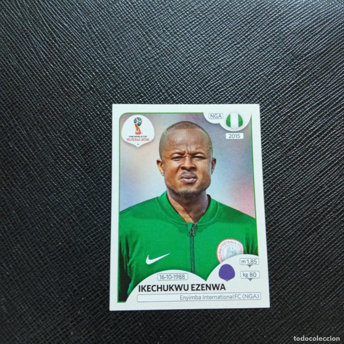 Cromos de f&uacute;tbol: 334 EZENWA NIGERIA PANINI MUNDIAL RUSIA 2018 CROMO FUTBOL 18 - SIN PEGAR - CJ2