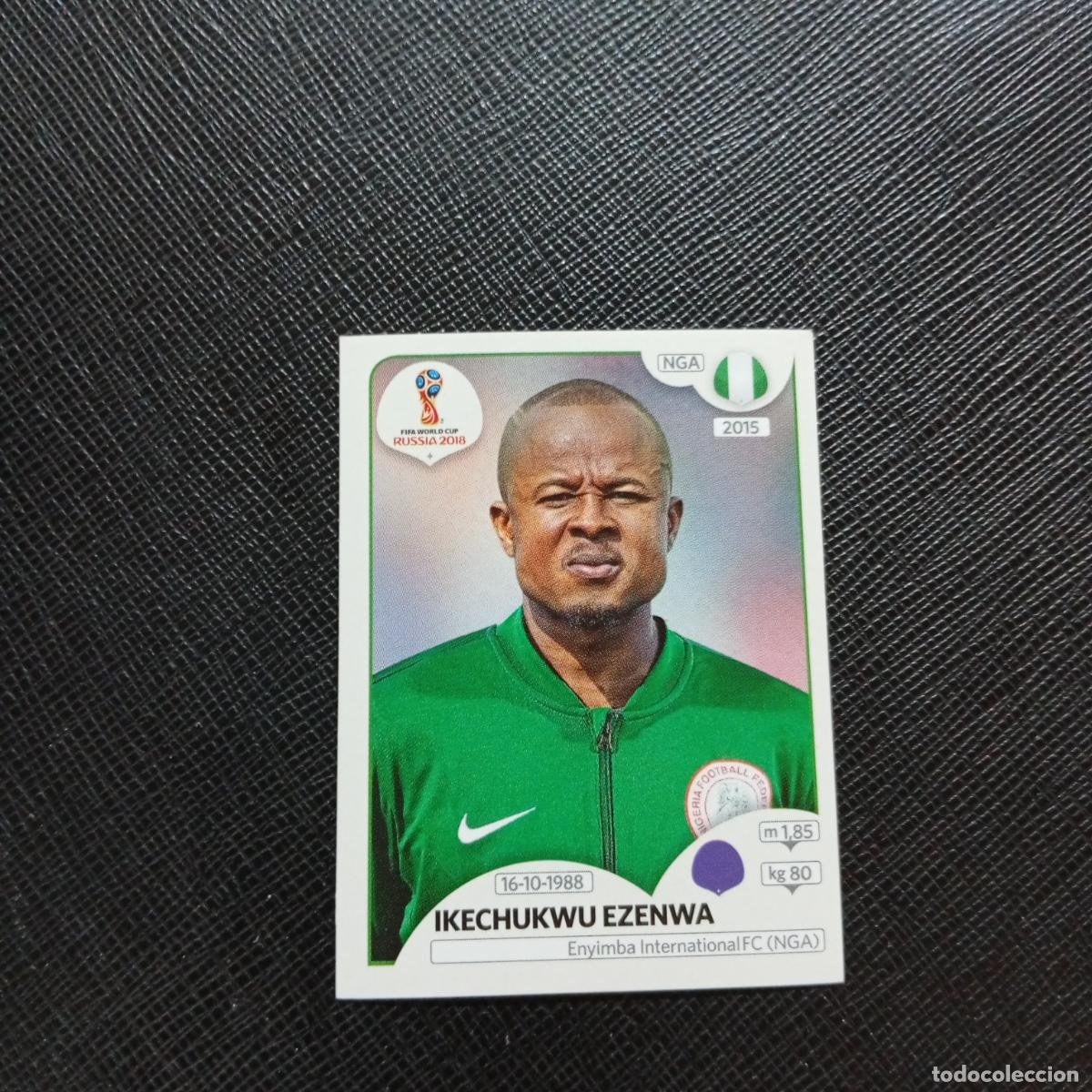 Cromos de f&uacute;tbol: 334 EZENWA NIGERIA PANINI MUNDIAL RUSIA 2018 CROMO FUTBOL 18 - SIN PEGAR - CJ2 .