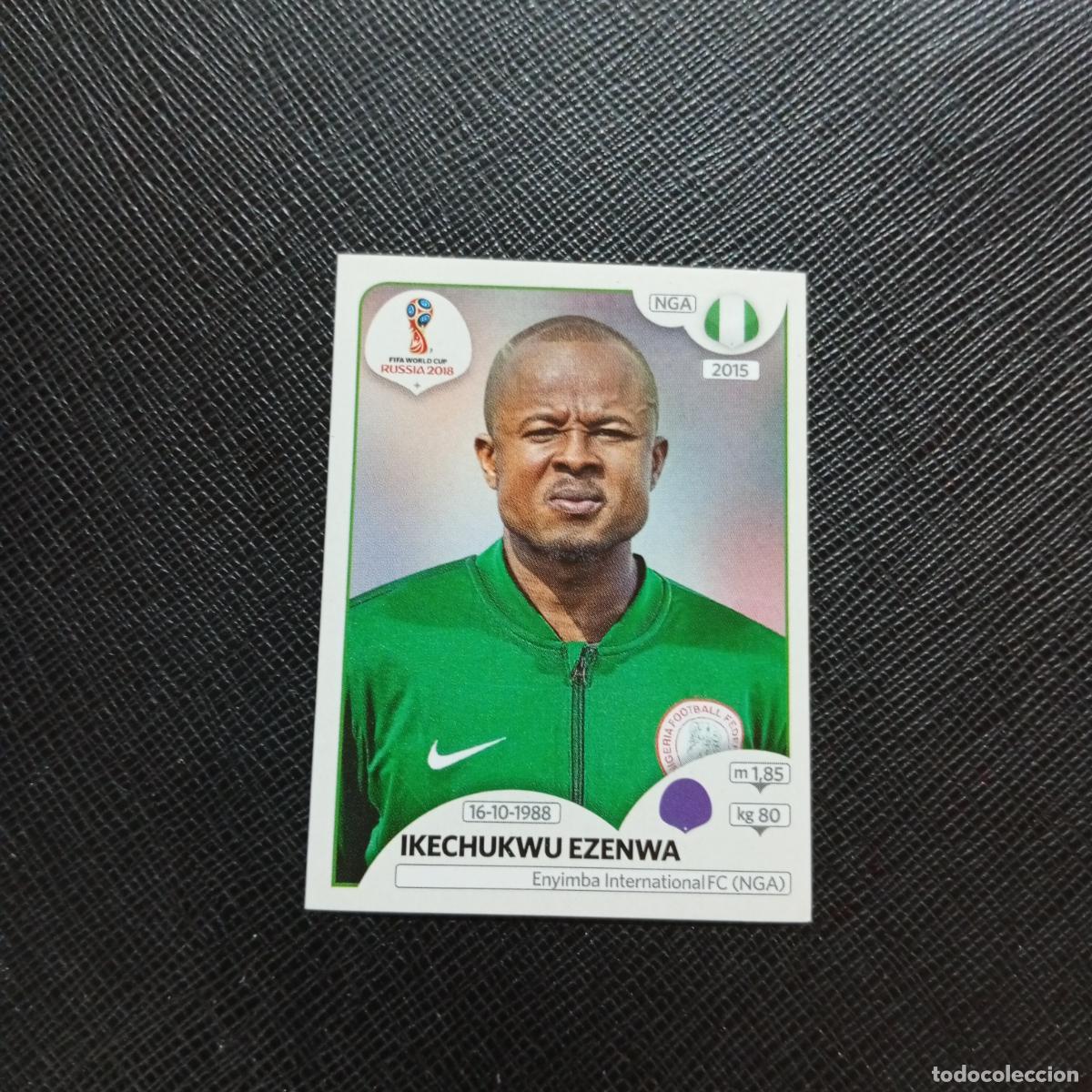 Cromos de f&uacute;tbol: 334 EZENWA NIGERIA PANINI MUNDIAL RUSIA 2018 CROMO FUTBOL 18 - SIN PEGAR - CJ2 .