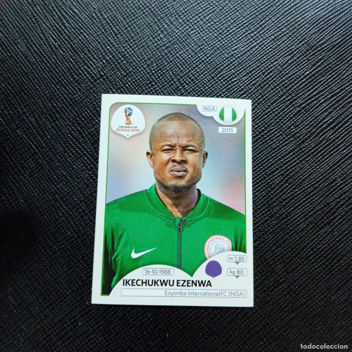 Cromos de f&uacute;tbol: 334 EZENWA NIGERIA PANINI MUNDIAL RUSIA 2018 CROMO FUTBOL 18 - SIN PEGAR - CJ2 ..