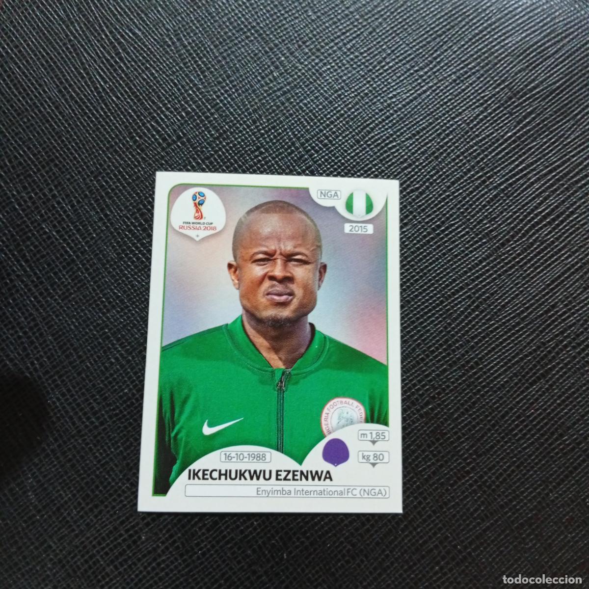 Cromos de f&uacute;tbol: 334 EZENWA NIGERIA PANINI MUNDIAL RUSIA 2018 CROMO FUTBOL 18 - SIN PEGAR - CJ2 .....