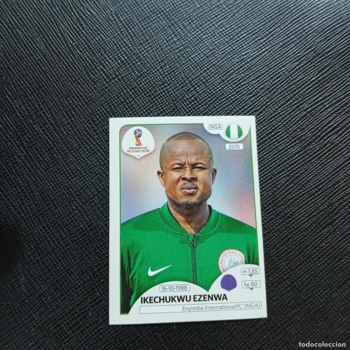 Cromos de f&uacute;tbol: 334 EZENWA NIGERIA PANINI MUNDIAL RUSIA 2018 CROMO FUTBOL 18 - SIN PEGAR - CJ2 ......
