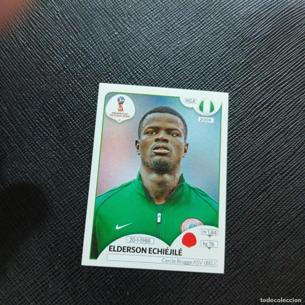 Cartes &agrave; collectionner de Football: 335 ELDERSON ECHIEJILE NIGERIA PANINI MUNDIAL RUSIA 2018 CROMO FUTBOL 18 - SIN PEGAR - CJ2 ...