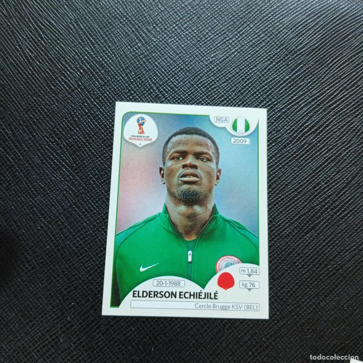 Cartes &agrave; collectionner de Football: 335 ELDERSON ECHIEJILE NIGERIA PANINI MUNDIAL RUSIA 2018 CROMO FUTBOL 18 - SIN PEGAR - CJ2 ...