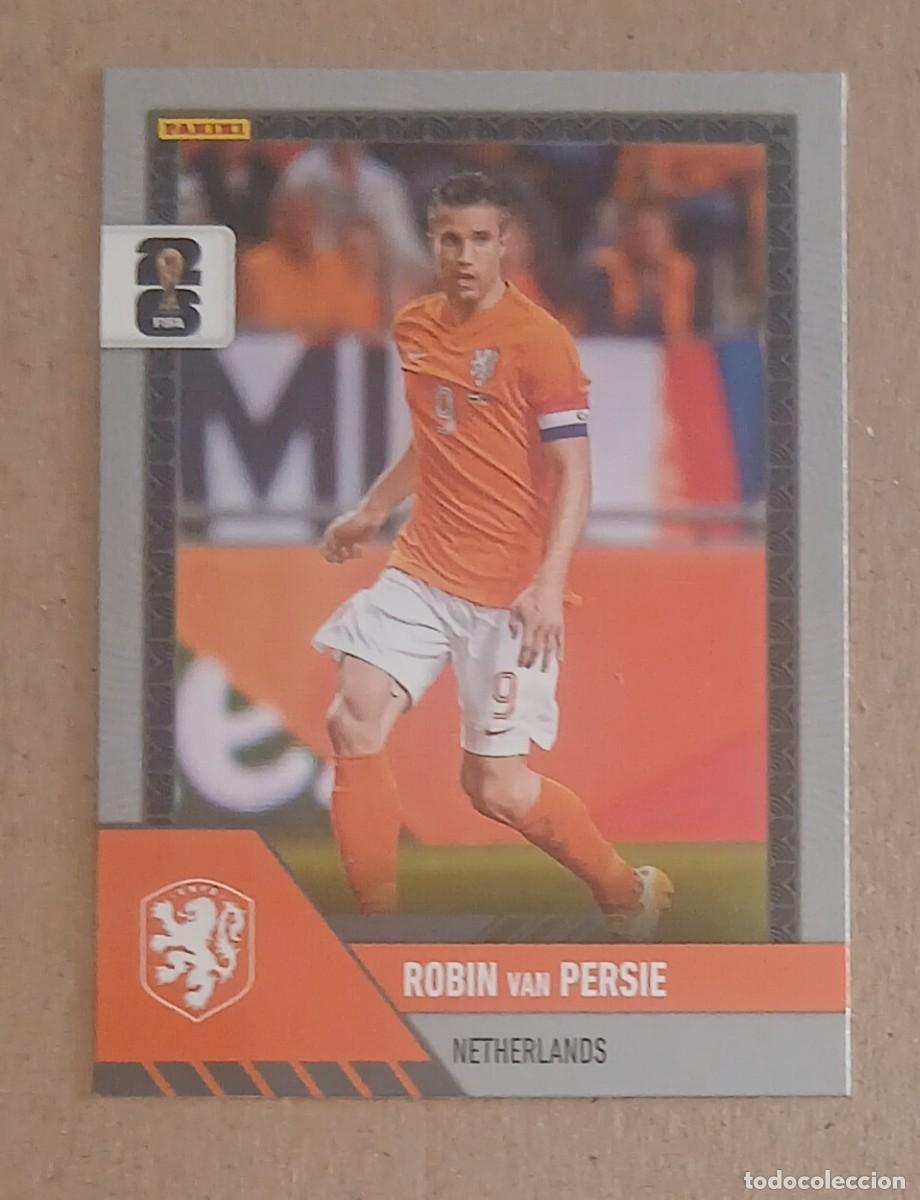 Cartes &agrave; collectionner de Football: CROMO S4 ROBIN VAN PERSIE HOLANDA MONOPOLY PRIZM FIFA WORLD CUP 2026 DE PANINI. Nuevo.