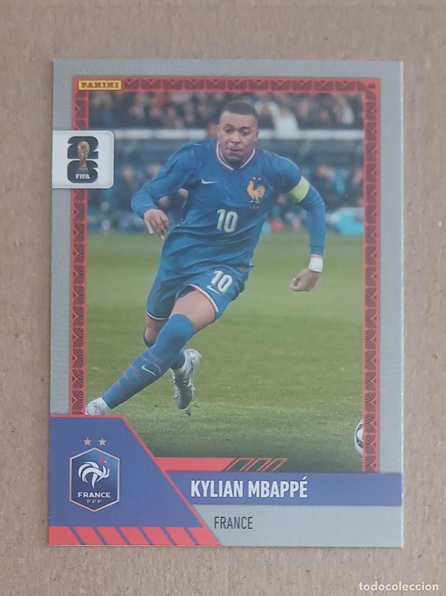 Fu&szlig;ball-Sticker: CROMO S5 KYLIAN MBAPP&Eacute; FRANCE MONOPOLY PRIZM FIFA WORLD CUP 2026 DE PANINI. Nuevo.