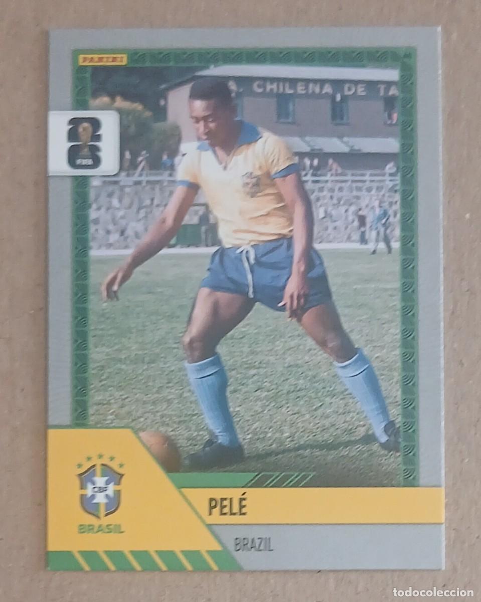 Cromos de f&uacute;tbol: CROMO S6 PEL&Eacute; BRASIL MONOPOLY PRIZM FIFA WORLD CUP 2026 DE PANINI. Nuevo.