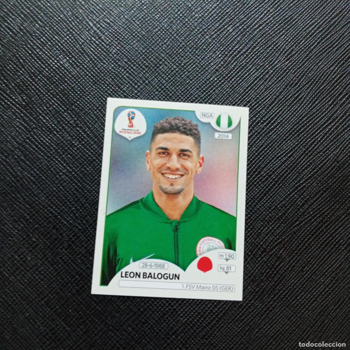 Cromos de f&uacute;tbol: 338 LEON BALOGUN NIGERIA PANINI MUNDIAL RUSIA 2018 CROMO FUTBOL 18 - SIN PEGAR - CJ2