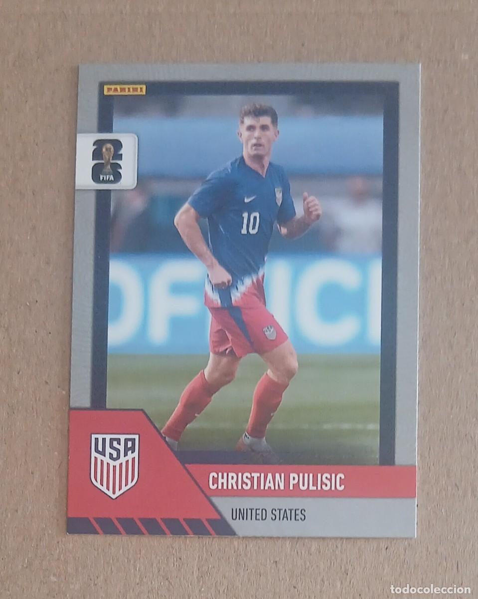Cromos de f&uacute;tbol: CROMO S7 CHRISTIAN PULISIC USA MONOPOLY PRIZM FIFA WORLD CUP 2026 DE PANINI. Nuevo.