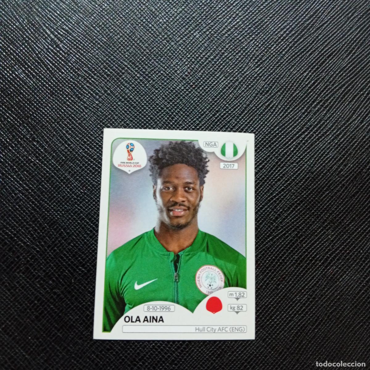 Cromos de f&uacute;tbol: 340 OLA AINA NIGERIA PANINI MUNDIAL RUSIA 2018 CROMO FUTBOL 18 - SIN PEGAR - CJ2 ..