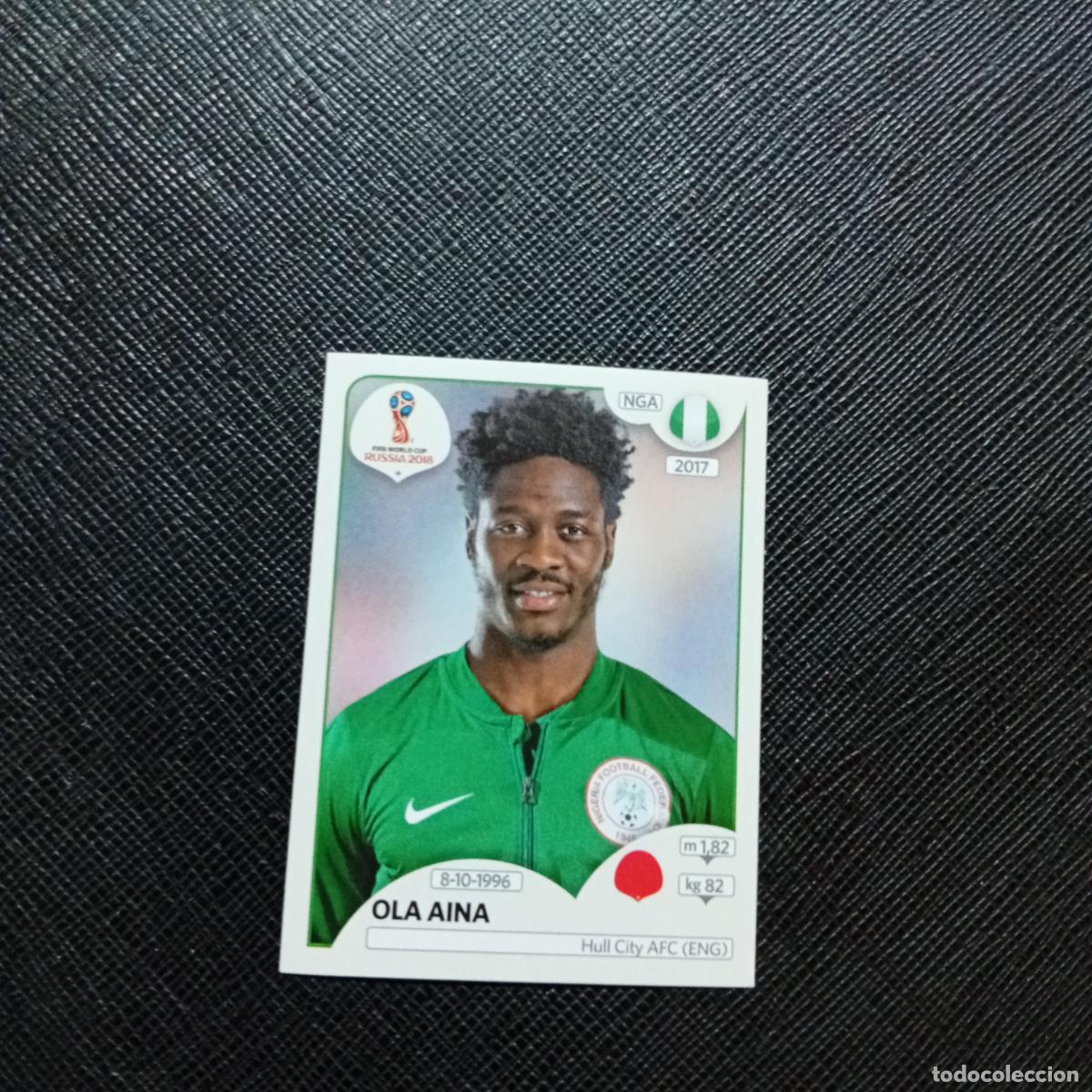 Cromos de f&uacute;tbol: 340 OLA AINA NIGERIA PANINI MUNDIAL RUSIA 2018 CROMO FUTBOL 18 - SIN PEGAR - CJ2 ...