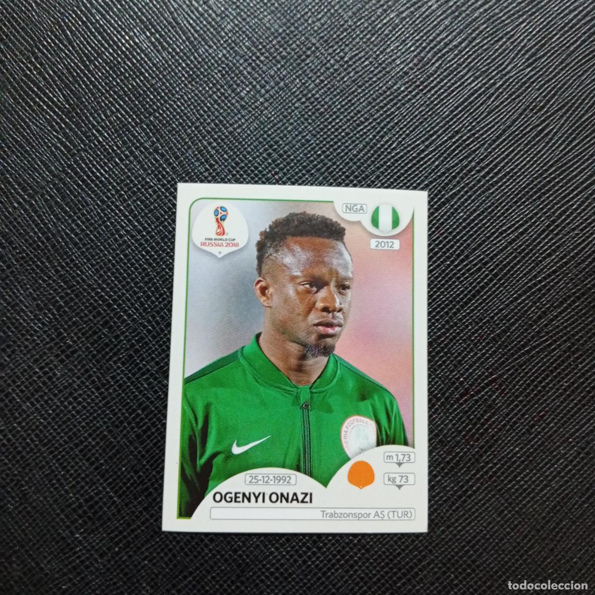Cromos de f&uacute;tbol: 342 OGENYI ONAZI NIGERIA PANINI MUNDIAL RUSIA 2018 CROMO FUTBOL 18 - SIN PEGAR - CJ2 ...