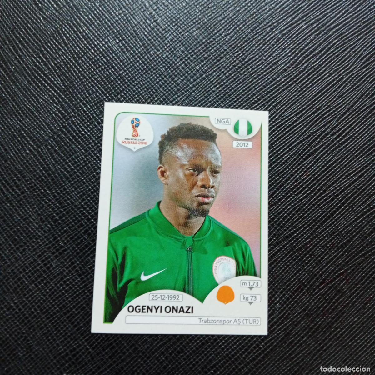 Cromos de f&uacute;tbol: 342 OGENYI ONAZI NIGERIA PANINI MUNDIAL RUSIA 2018 CROMO FUTBOL 18 - SIN PEGAR - CJ2 .....