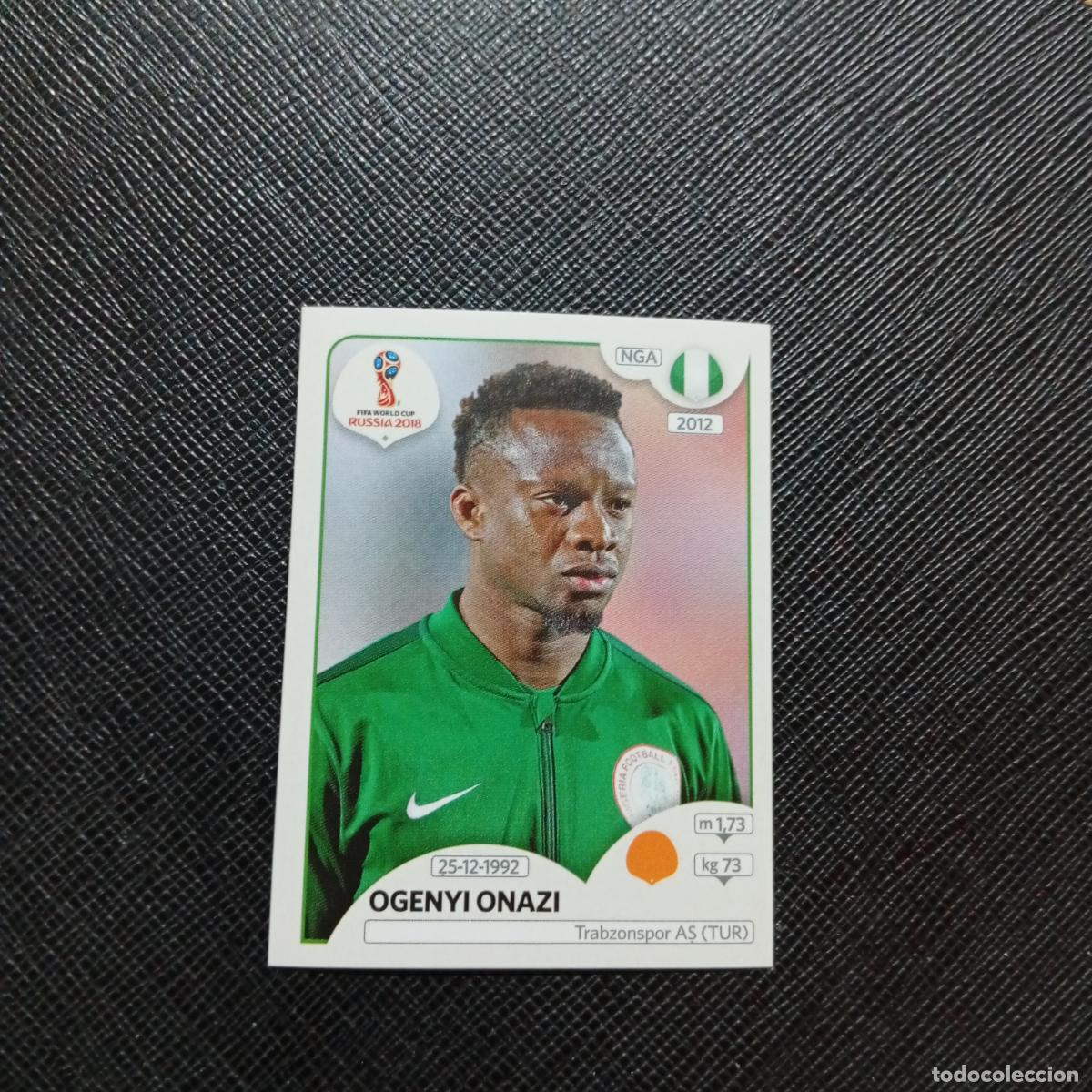 Cromos de f&uacute;tbol: 342 OGENYI ONAZI NIGERIA PANINI MUNDIAL RUSIA 2018 CROMO FUTBOL 18 - SIN PEGAR - CJ2 .....