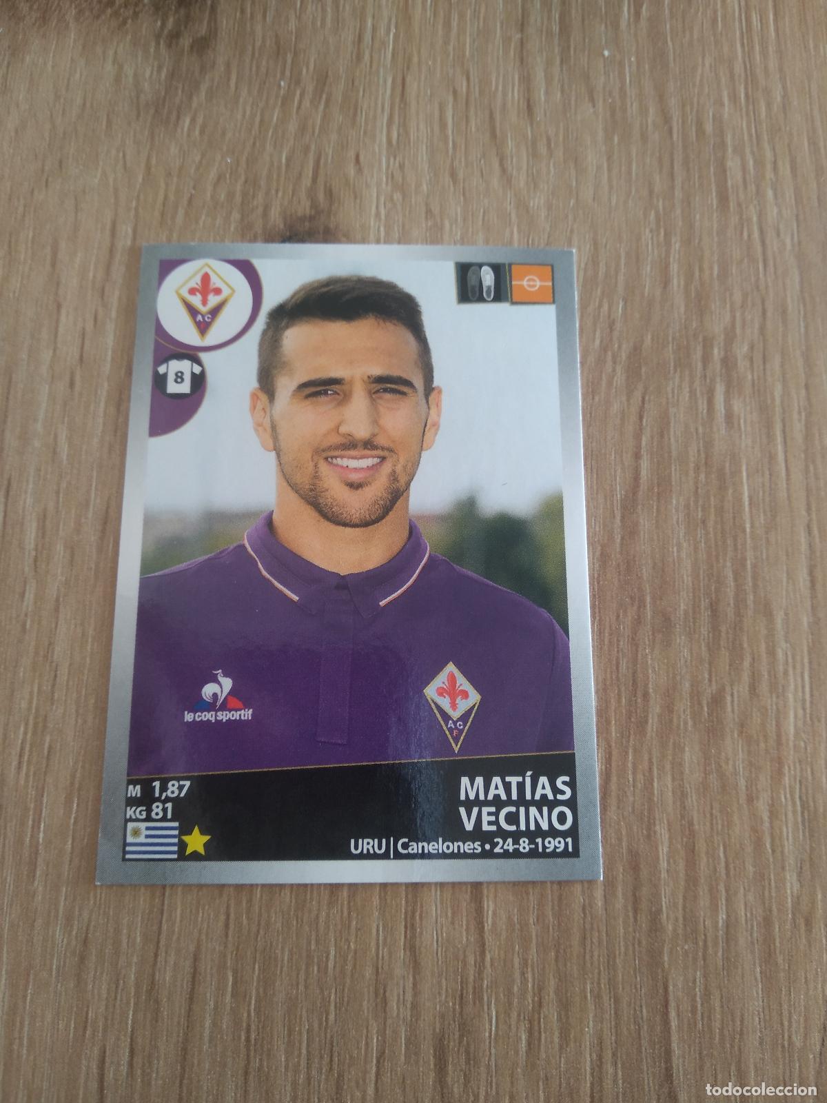 Cromos de f&uacute;tbol: 186 MATIAS VECINO fiorentina CROMO FUTBOL PANINI LIGA ITALIA 16-17 CALCIATORI 2016-2017