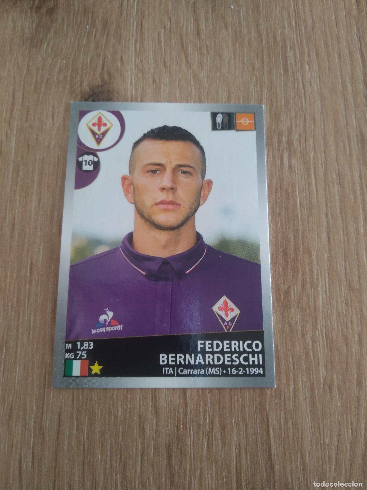Cromos de f&uacute;tbol: 188 FEDERICO BERNARDESCHI fiorentina CROMO FUTBOL PANINI LIGA ITALIA 16-17 CALCIATORI 2016-2017