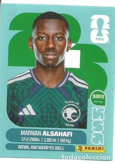 Fu&szlig;ball-Sticker: MUNDIAL FIFA CUP 2026 - STICKERS - ARABIA SAUD&Iacute; - MARWAN ALSAHAFI - KSA 15