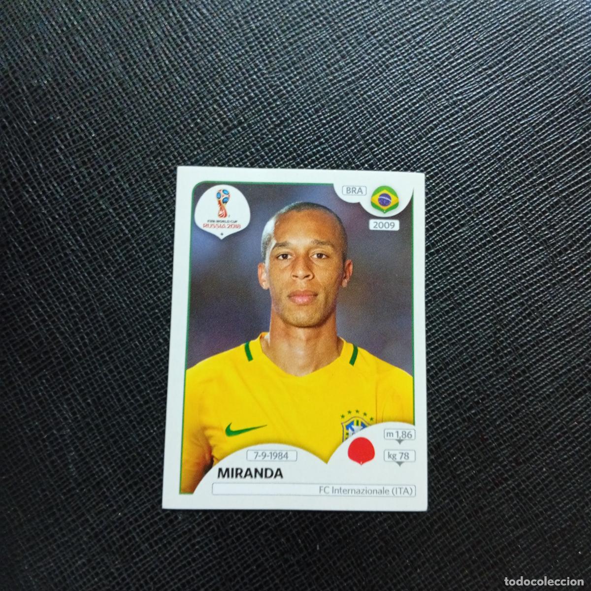 Cromos de Futebol: 357 MIRANDA BRASIL PANINI MUNDIAL RUSIA 2018 CROMO FUTBOL 18 - SIN PEGAR - CJ2 ...