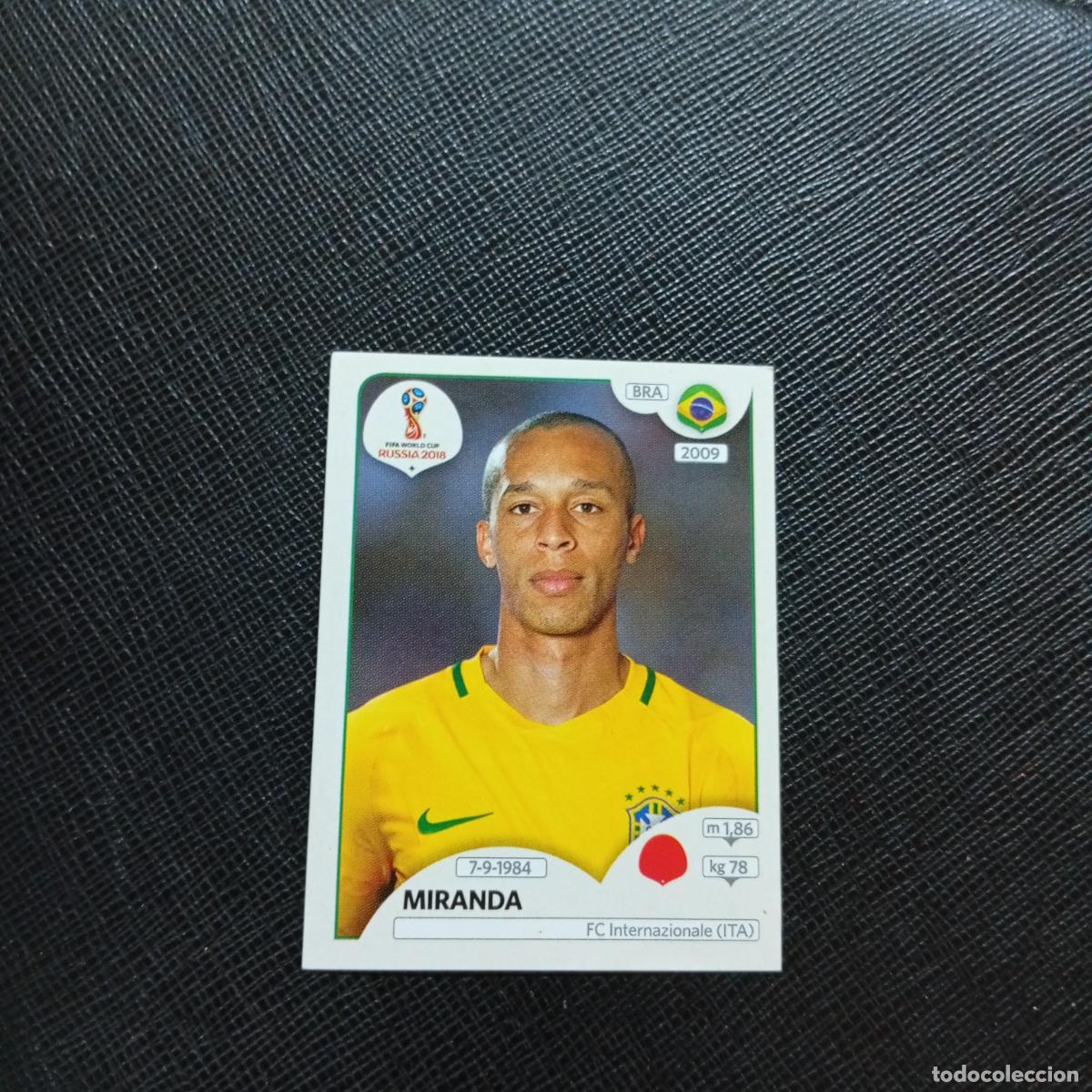 Cartes &agrave; collectionner de Football: 357 MIRANDA BRASIL PANINI MUNDIAL RUSIA 2018 CROMO FUTBOL 18 - SIN PEGAR - CJ2 .........