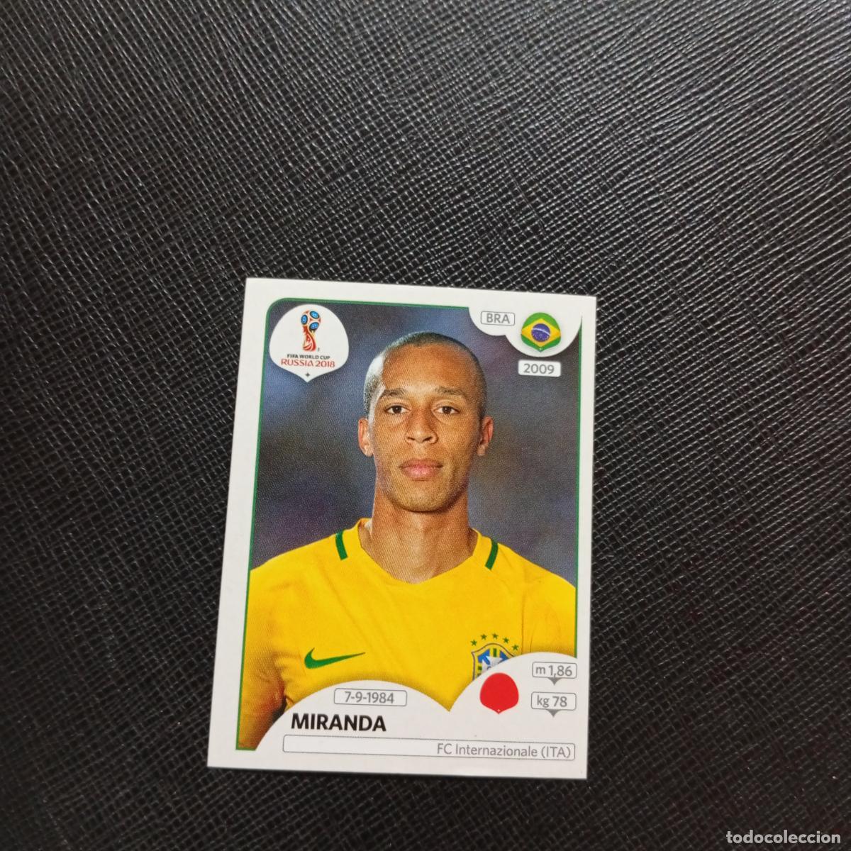 Cartes &agrave; collectionner de Football: 357 MIRANDA BRASIL PANINI MUNDIAL RUSIA 2018 CROMO FUTBOL 18 - SIN PEGAR - CJ2 ..........