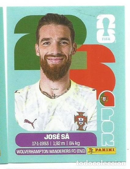 Cartes &agrave; collectionner de Football: MUNDIAL FIFA CUP 2026 - STICKERS - PANINI - PORTUGAL - JOSE SA - POR 3