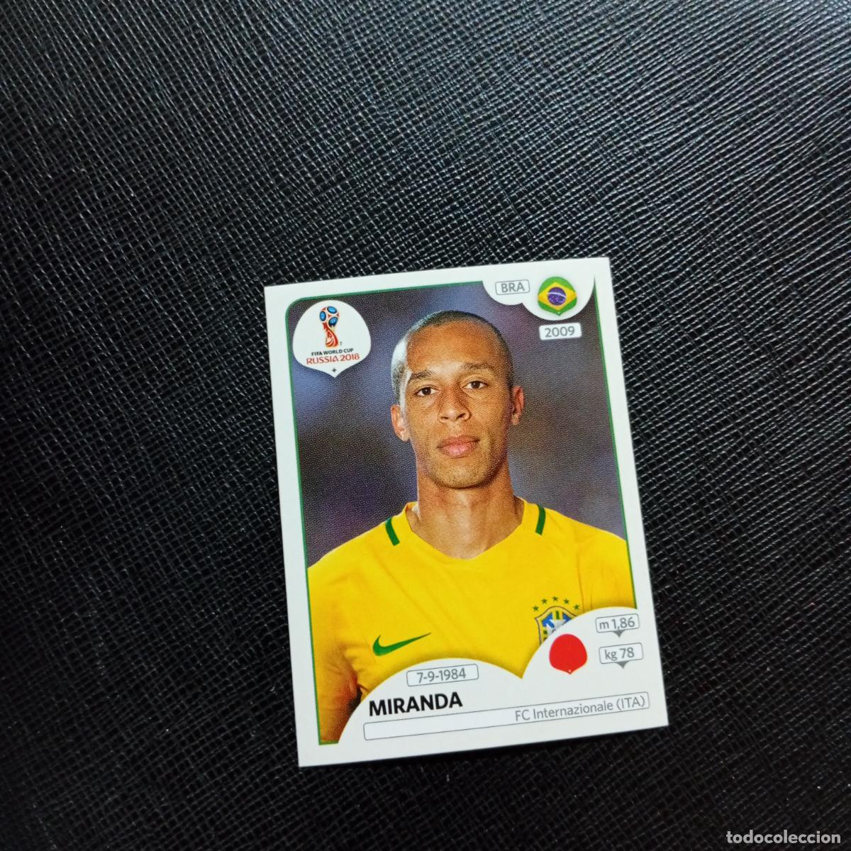Cartes &agrave; collectionner de Football: 357 MIRANDA BRASIL PANINI MUNDIAL RUSIA 2018 CROMO FUTBOL 18 - SIN PEGAR - CJ2 ..........