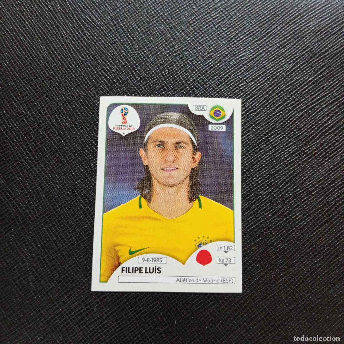 Cartes &agrave; collectionner de Football: 358 FILIPE LUIS BRASIL PANINI MUNDIAL RUSIA 2018 CROMO FUTBOL 18 - SIN PEGAR - CJ2 ...