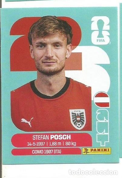 Cartes &agrave; collectionner de Football: MUNDIAL FIFA CUP 2026 - STICKERS - PANINI - AUSTRIA - STEFAN POSCH - AUT 7