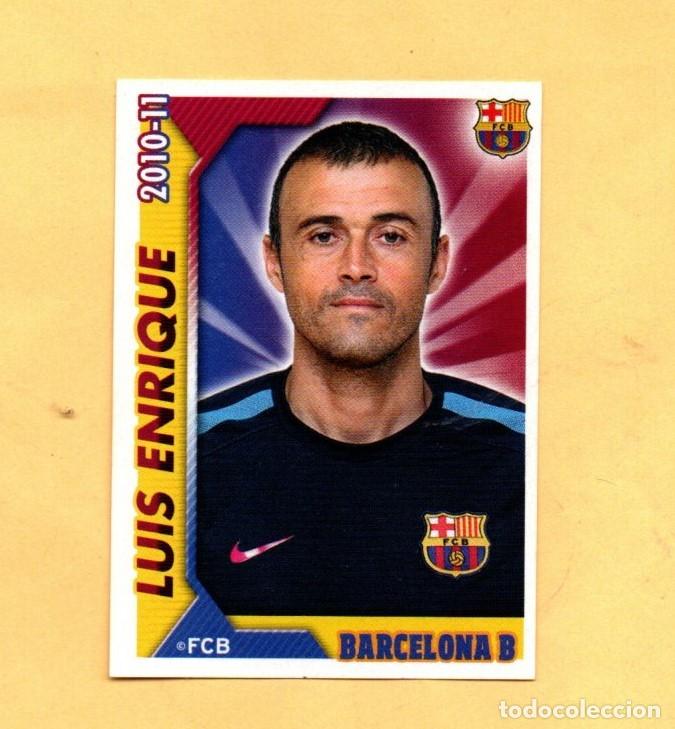 Cartes &agrave; collectionner de Football: CROMO COLECCION OFICIAL F.C.BARCELONA B 2010-2011 N&ordm; 142 LUIS ENRIQUE