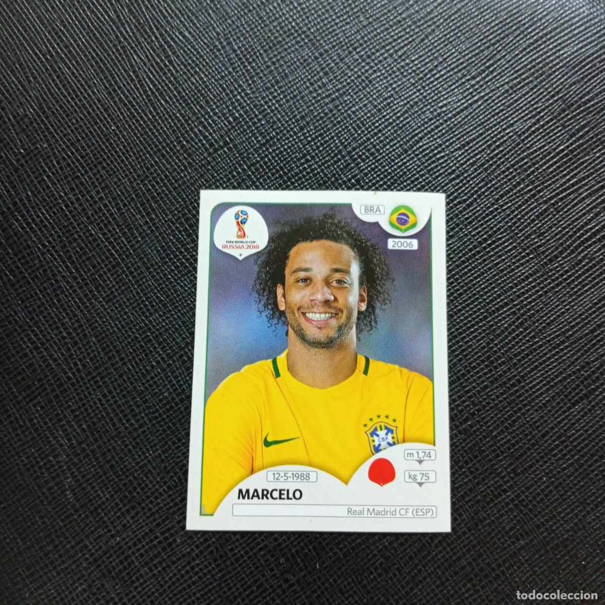 Cartes &agrave; collectionner de Football: 360 MARCELO BRASIL PANINI MUNDIAL RUSIA 2018 CROMO FUTBOL 18 - SIN PEGAR - CJ2