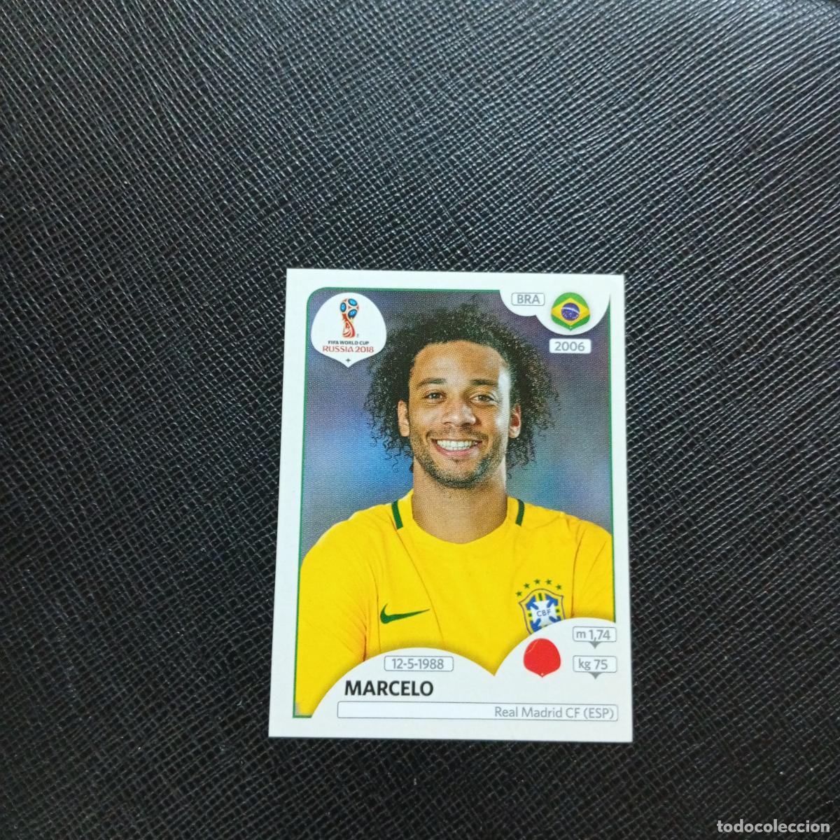 Cartes &agrave; collectionner de Football: 360 MARCELO BRASIL PANINI MUNDIAL RUSIA 2018 CROMO FUTBOL 18 - SIN PEGAR - CJ2 .