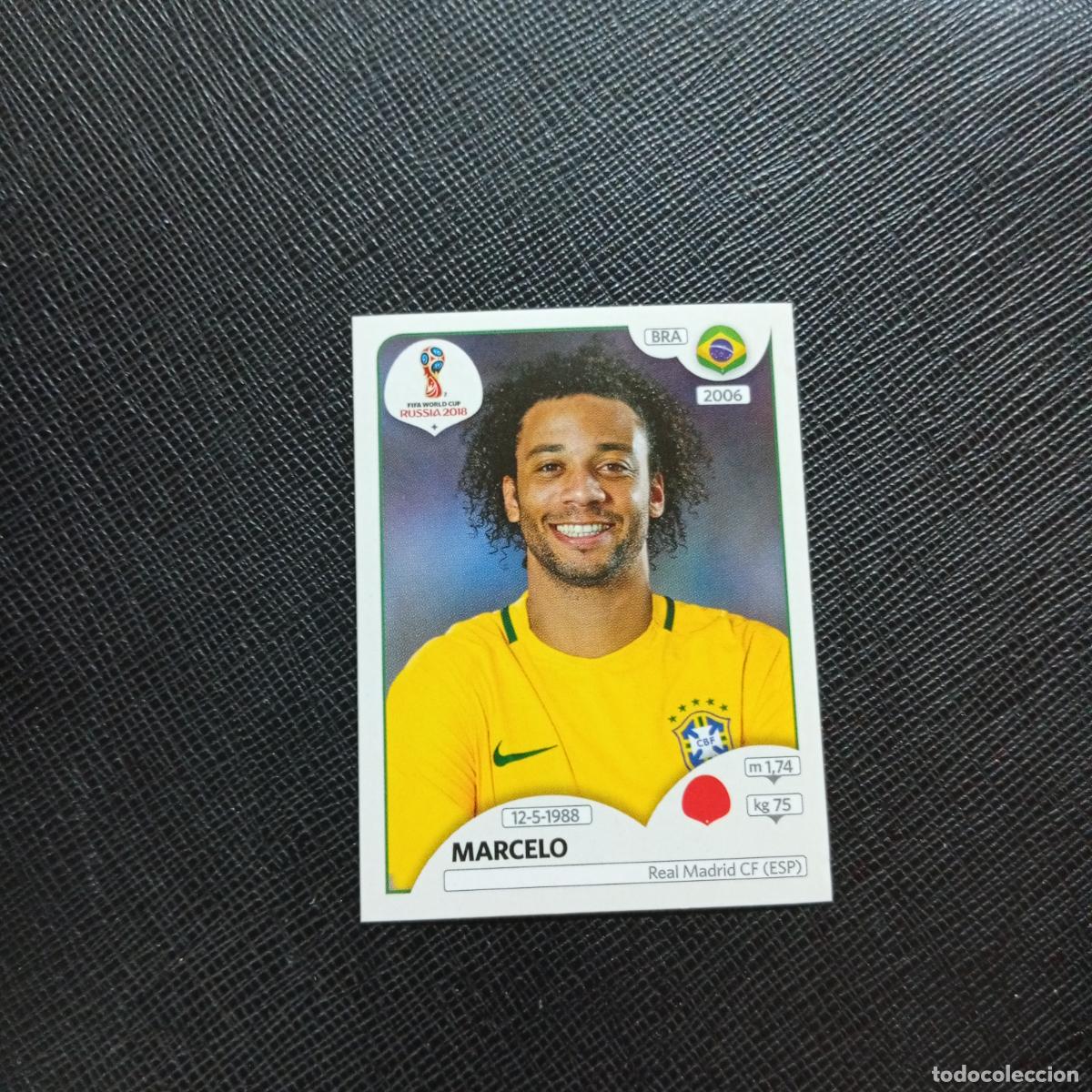 Cartes &agrave; collectionner de Football: 360 MARCELO BRASIL PANINI MUNDIAL RUSIA 2018 CROMO FUTBOL 18 - SIN PEGAR - CJ2 ..