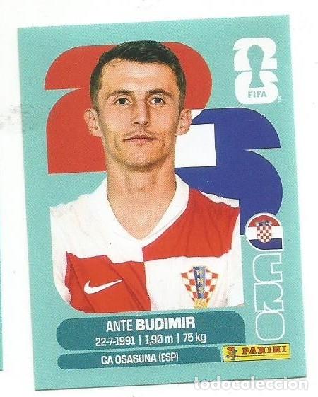 Cartes &agrave; collectionner de Football: MUNDIAL FIFA CUP 2026 - STICKERS - PANINI - CROACIA - ANTE BUDIMIR - CRO 18