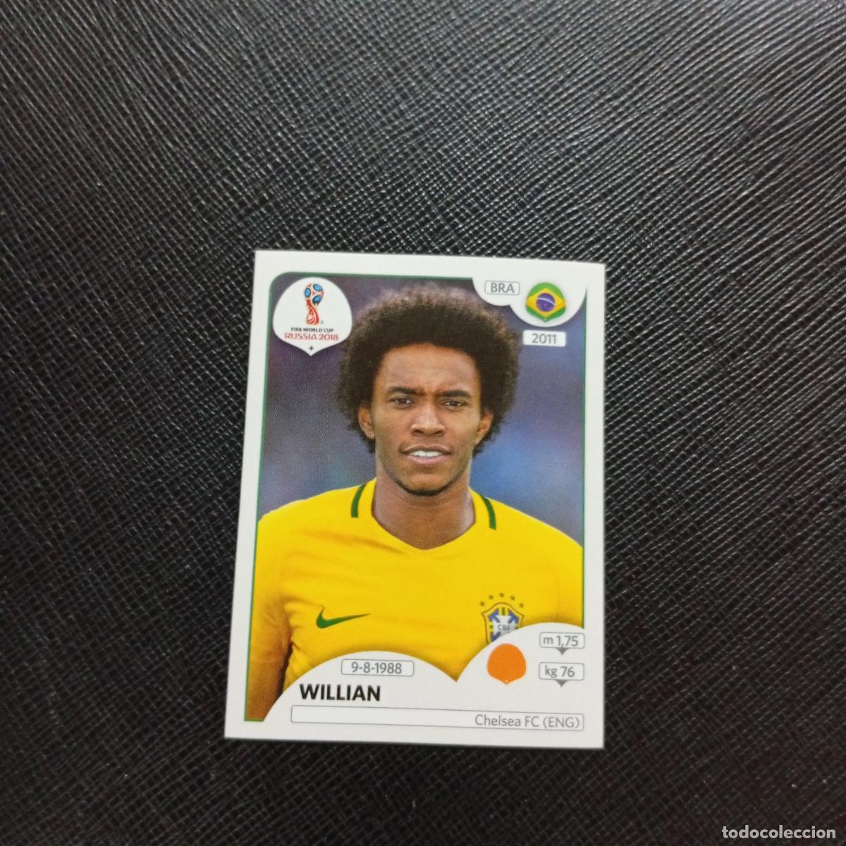 Figurine di Calcio: 361 WILLIAN BRASIL PANINI MUNDIAL RUSIA 2018 CROMO FUTBOL 18 - SIN PEGAR - CJ2 ..
