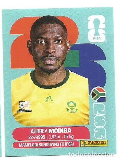 Figurine di Calcio: MUNDIAL FIFA CUP 2026 - STICKERS - PANINI - SUDAFRICA - AUBREY MODIGA - RSA 4