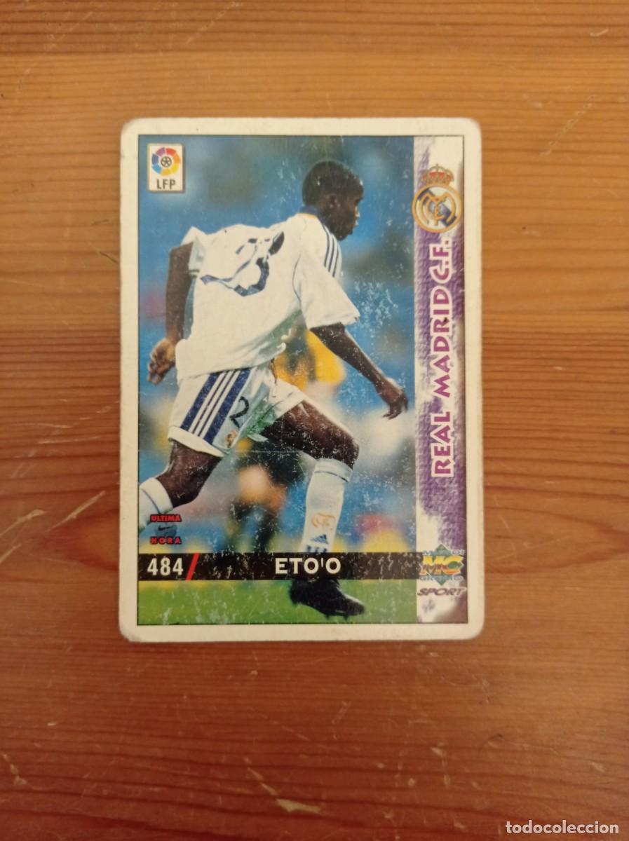 Fu&szlig;ball-Sticker: Mundicromo 98 99 1998 1999 Etoo Rokkie