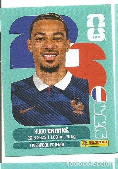 Figurine di Calcio: MUNDIAL FIFA CUP 2026 - STICKERS - PANINI - FRANCIA - HUGO EKITIK&Eacute; - FRA 19