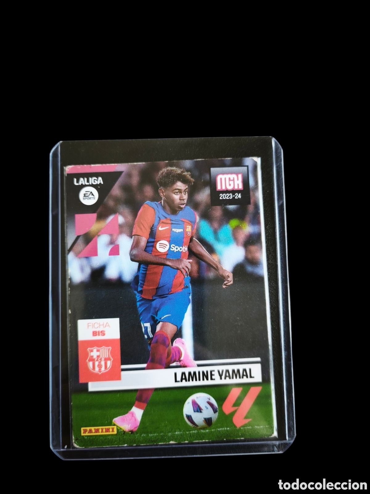 Football Stickers: Lamine Yamal Rookie Card 108Bis 23 24 Megacracks