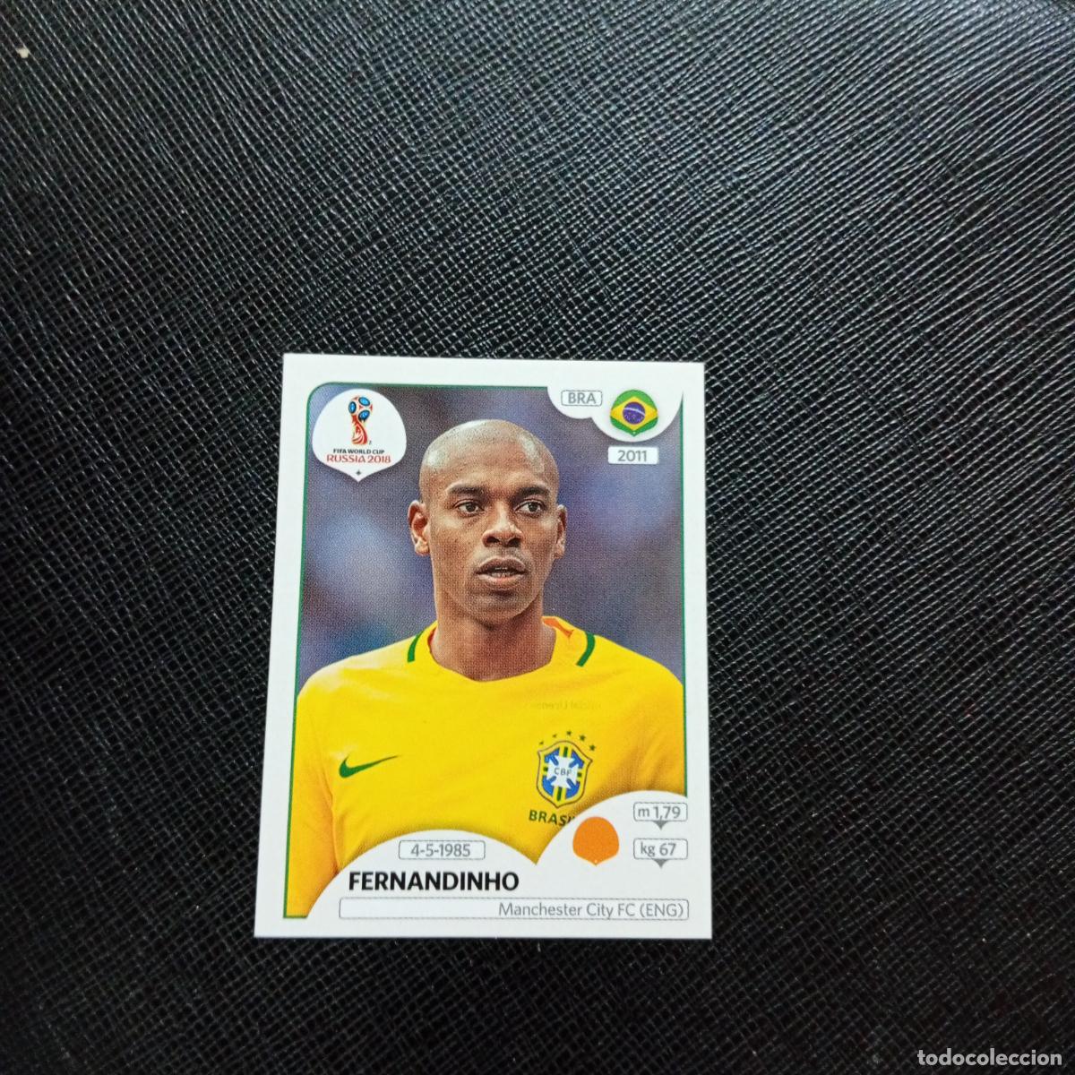 Cromos de f&uacute;tbol: 363 FERNANDINHO BRASIL PANINI MUNDIAL RUSIA 2018 CROMO FUTBOL 18 - SIN PEGAR - CJ2 ...