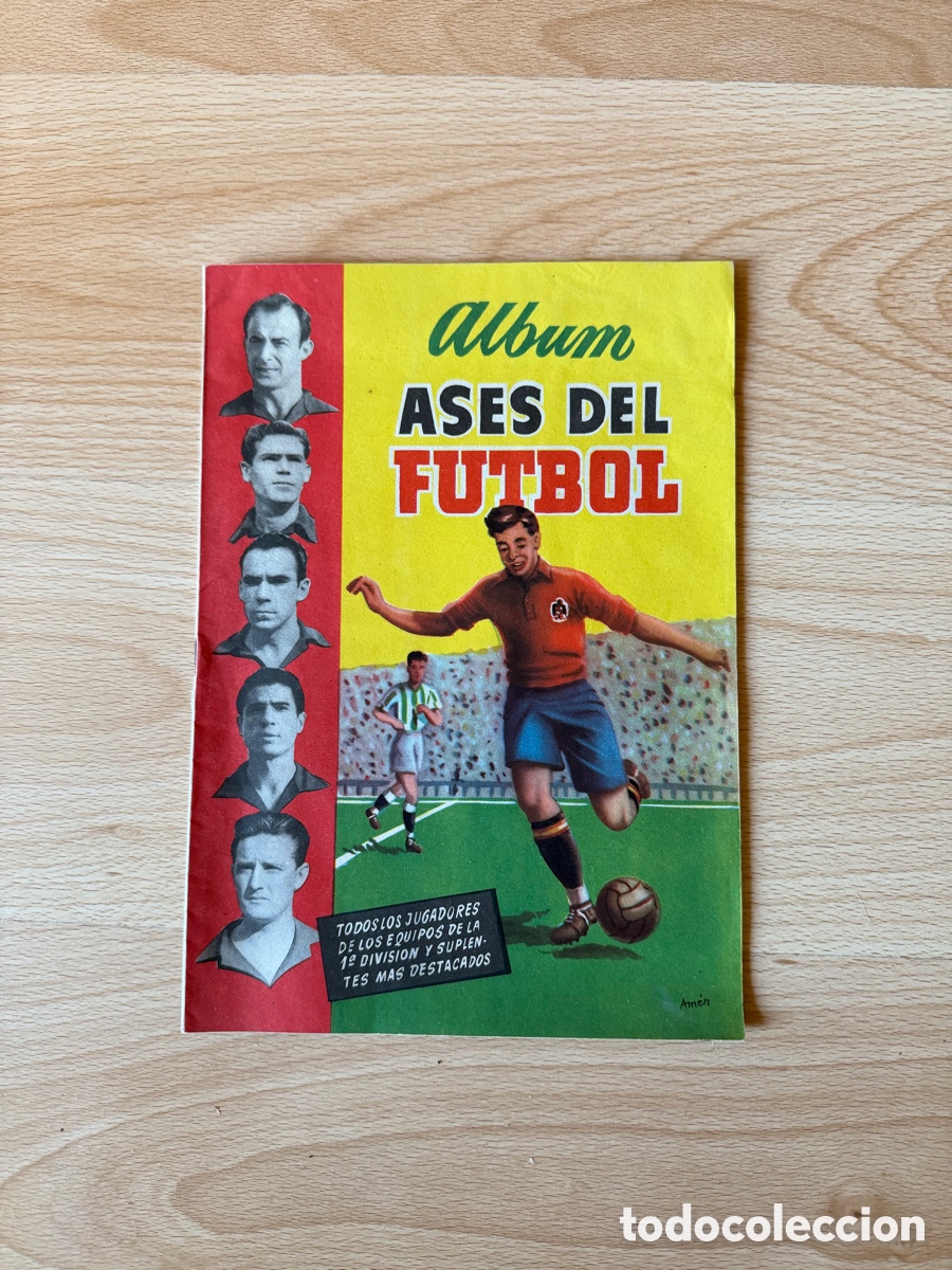 Figurine di Calcio: ALBUM CROMOS FUTBOL ASES DEL FUTBOL 1951-1952 VACIO PLANCHA
