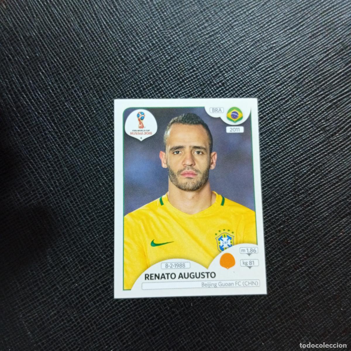 Cromos de f&uacute;tbol: 365 RENATO AUGUSTO BRASIL PANINI MUNDIAL RUSIA 2018 CROMO FUTBOL 18 - SIN PEGAR - CJ2 ...