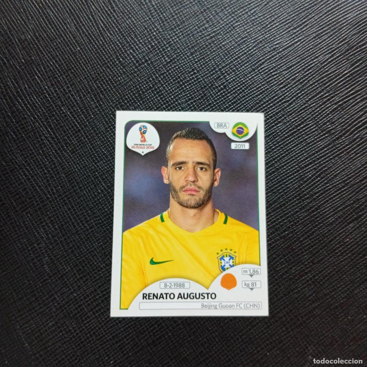 Cromos de f&uacute;tbol: 365 RENATO AUGUSTO BRASIL PANINI MUNDIAL RUSIA 2018 CROMO FUTBOL 18 - SIN PEGAR - CJ2 ...