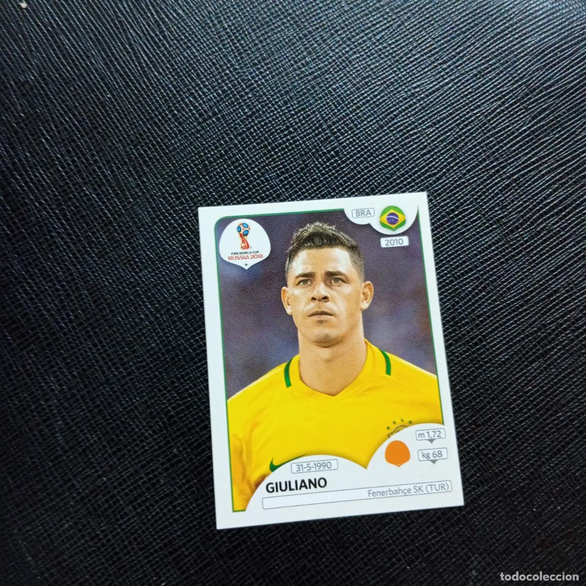 Cromos de f&uacute;tbol: 366 GIULIANO BRASIL PANINI MUNDIAL RUSIA 2018 CROMO FUTBOL 18 - SIN PEGAR - CJ2 ...